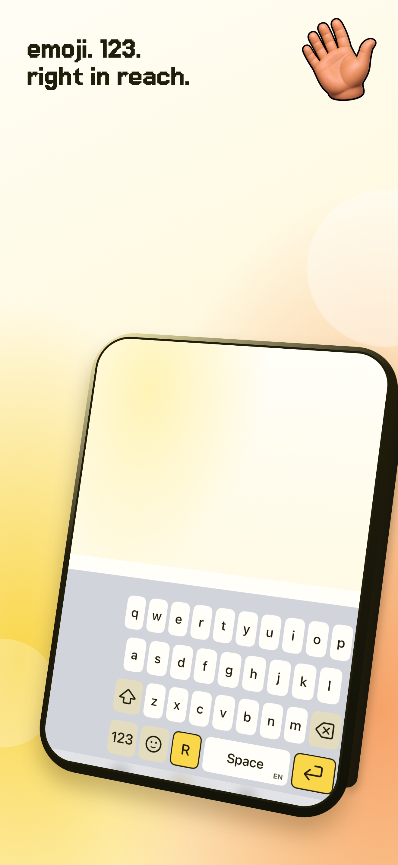 Una mano keyboard with its essential controls gathered on the chosen side